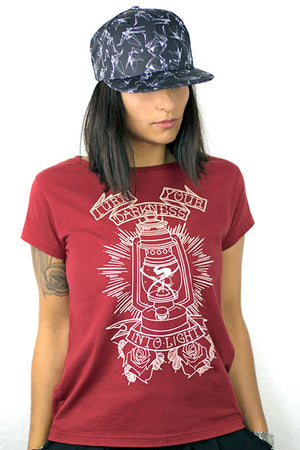 T-Shirt Women LANTERN rot - Black Mountain Heritage
